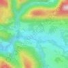 Mappa topografica Pichl, altitudine, rilievo
