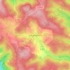 Mappa topografica Lettgenbrunn (Gemeinde Jossgrund), altitudine, rilievo