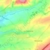 Mappa topografica Le Chefresne, altitudine, rilievo