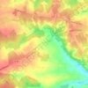 Mappa topografica Les Arraches, altitudine, rilievo