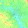 Mappa topografica Mosul, altitudine, rilievo
