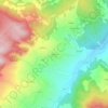 Mappa topografica I Rabbini, altitudine, rilievo