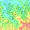 Mappa topografica Chassaing, altitudine, rilievo