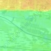 Mappa topografica La Taille, altitudine, rilievo