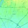 Mappa topografica 溧河街道, altitudine, rilievo