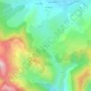 Mappa topografica Les Sagnes, altitudine, rilievo