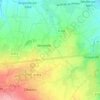 Mappa topografica Hau de la Lande, altitudine, rilievo