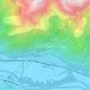 Mappa topografica Colloro, altitudine, rilievo
