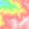 Mappa topografica Chilca, altitudine, rilievo