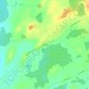 Mappa topografica Corbyville, altitudine, rilievo