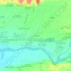 Mappa topografica Las Araucarias, altitudine, rilievo
