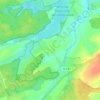 Mappa topografica Haumont-lès-Lachaussée, altitudine, rilievo