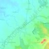 Mappa topografica Paikmal, altitudine, rilievo