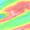 Mappa topografica Pisgah Mountain, altitudine, rilievo