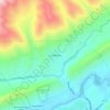 Mappa topografica Cardwell Town, altitudine, rilievo