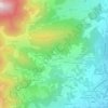 Mappa topografica Le Tout, altitudine, rilievo