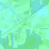 Mappa topografica Shoulders Hill, altitudine, rilievo