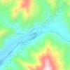 Mappa topografica Hierro Viejo, altitudine, rilievo