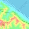 Mappa topografica Gabriella, altitudine, rilievo
