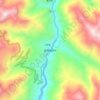 Mappa topografica 固增苗族乡, altitudine, rilievo