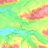 Mappa topografica Valaise, altitudine, rilievo