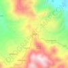 Mappa topografica Portete, altitudine, rilievo