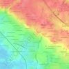 Mappa topografica Les Terriers, altitudine, rilievo