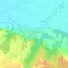 Mappa topografica Le Chapeau à Trois Cornes, altitudine, rilievo