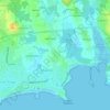Mappa topografica Beaumer, altitudine, rilievo