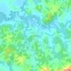 Mappa topografica Bateias de Baixo, altitudine, rilievo