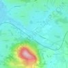 Mappa topografica Irrsdorf, altitudine, rilievo