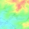 Mappa topografica Boutrit, altitudine, rilievo
