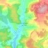 Mappa topografica Hechlingen am See, altitudine, rilievo