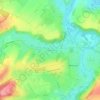 Mappa topografica Braquemont, altitudine, rilievo