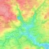 Mappa topografica Penfeld Izella, altitudine, rilievo
