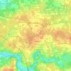 Mappa topografica Bigrolle, altitudine, rilievo