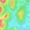 Mappa topografica Pinagot, altitudine, rilievo
