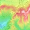 Mappa topografica Pas d'Ouillier, altitudine, rilievo
