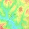 Mappa topografica Bouchetout, altitudine, rilievo