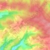 Mappa topografica Maurepas, altitudine, rilievo