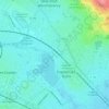 Mappa topografica Jardin de la Villa du Lac, altitudine, rilievo