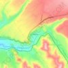 Mappa topografica Casa Blanca, altitudine, rilievo