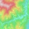 Mappa topografica Calice, altitudine, rilievo