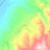 Mappa topografica Modditonalza, altitudine, rilievo