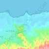 Mappa topografica El Manantial, altitudine, rilievo