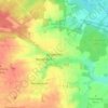 Mappa topografica Schweimke, altitudine, rilievo