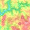 Mappa topografica Tragenreuth, altitudine, rilievo