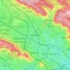 Mappa topografica Ermont, altitudine, rilievo
