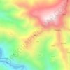 Mappa topografica Dhāri, altitudine, rilievo