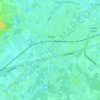 Mappa topografica Kevelhammerhoek, altitudine, rilievo